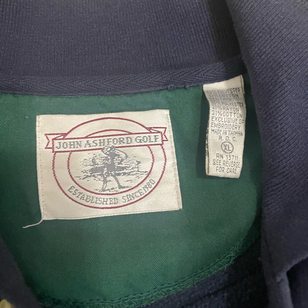 XL Embroidered GOLF POLO Sweater - Picture 3 of 4